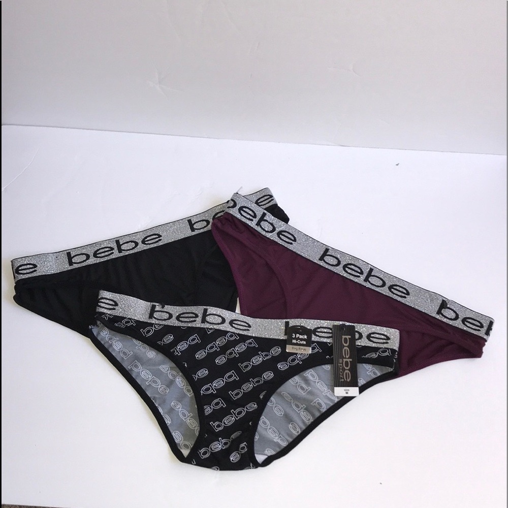 Bundle 3 pieces Seamless Hi-Cuts Bebe - Picture 5 of 5